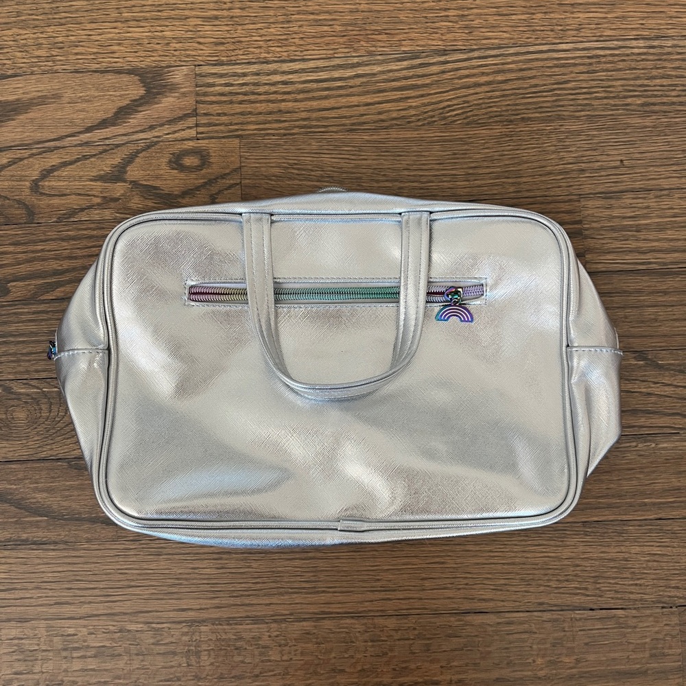 Silver Tote Bag
